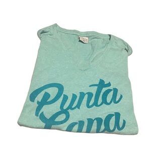 Punts Cana size XL v necked t shirt purchased in vacation worn once